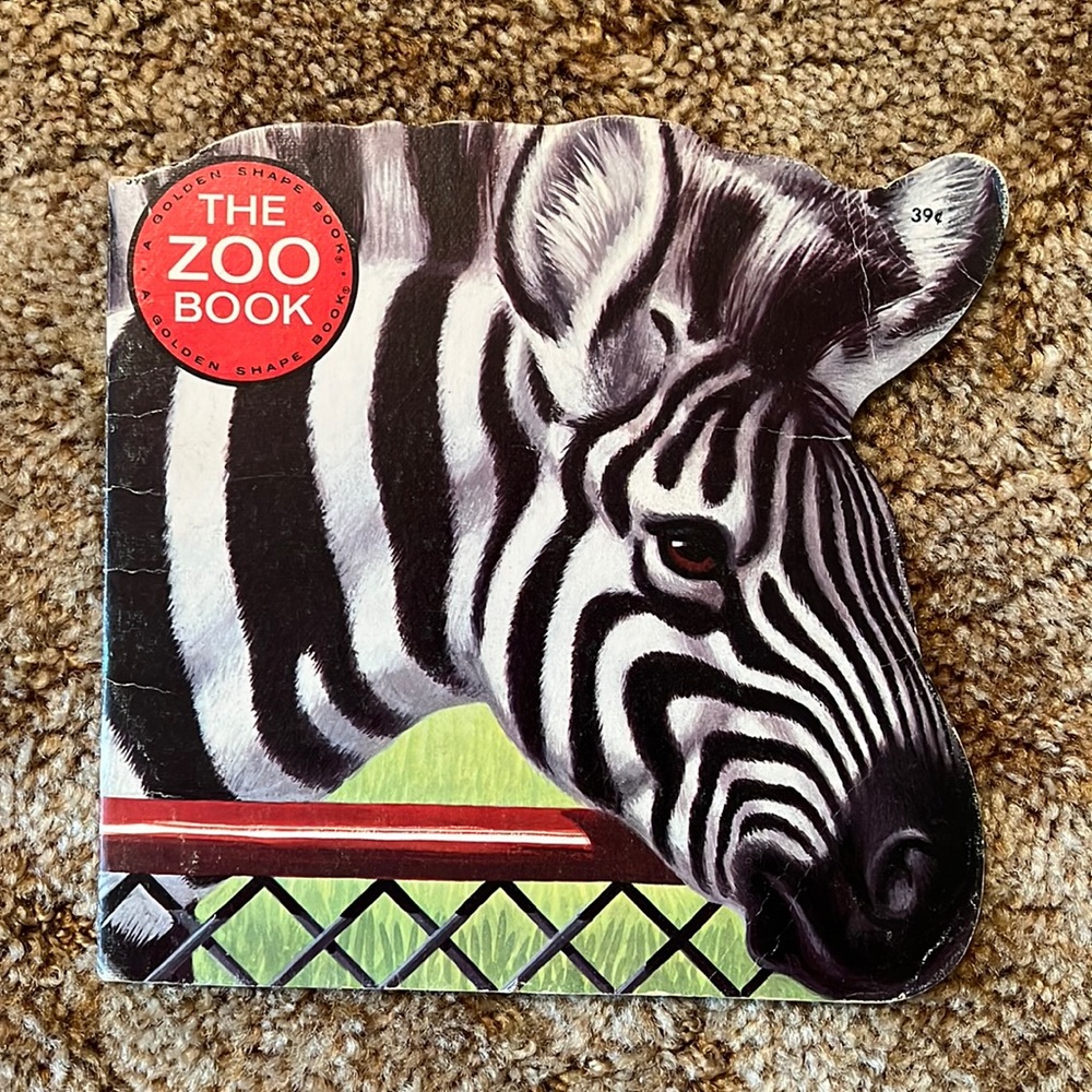 The Zoo Book - A Golden Shape Book